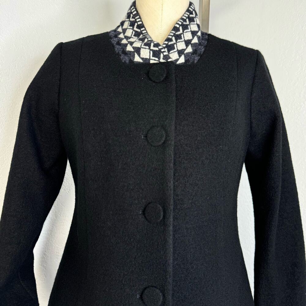 Pendleton Wool Blazer Jacket Black Small Petite W… - image 1